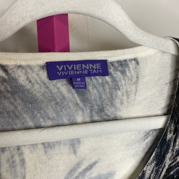 NWOT Vivienne Tam Black and Yellow Abstract Blouse - Picture 2 of 4